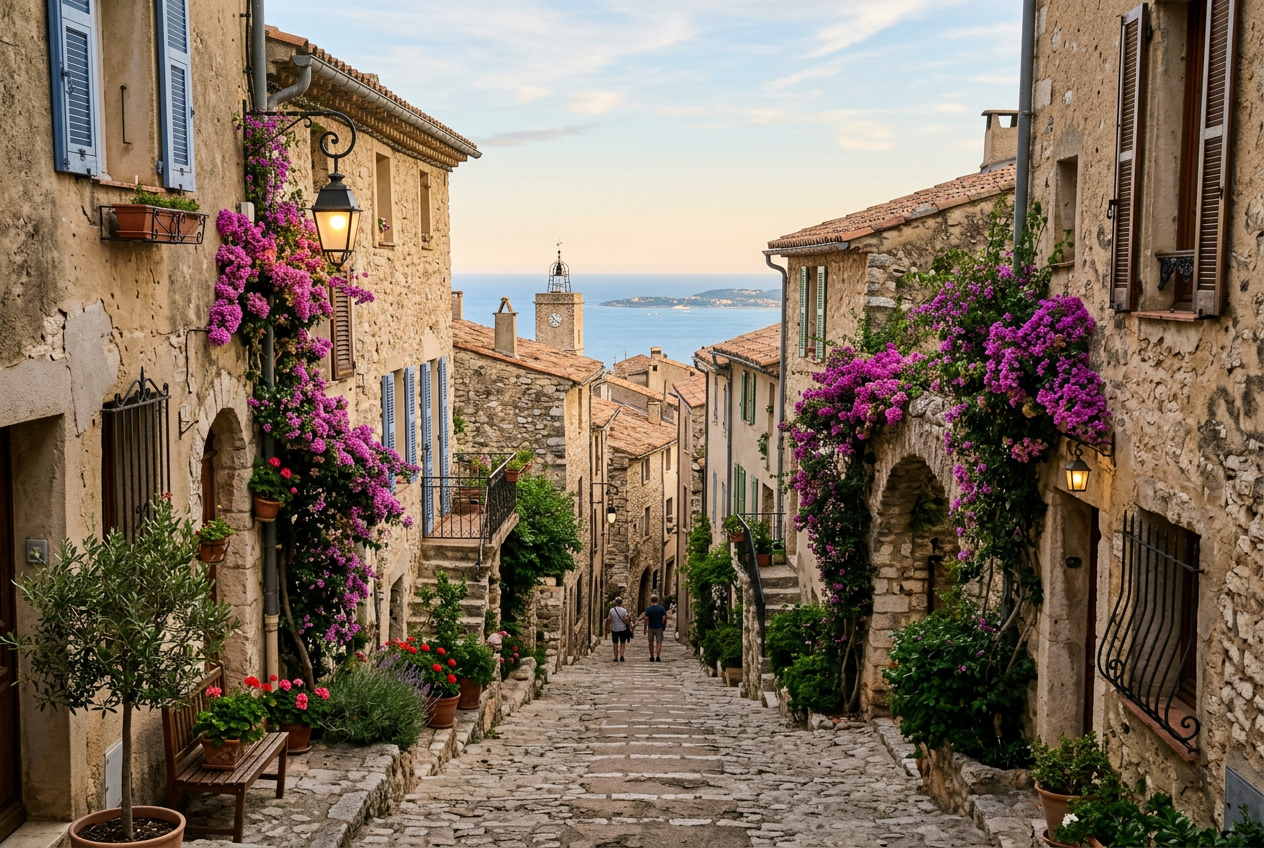 Châteauneuf-Grasse, Le village des artistes
